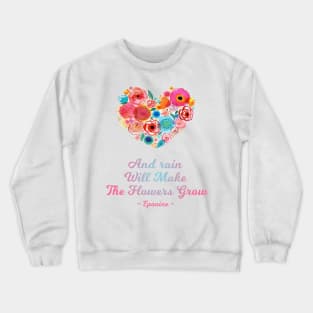 Eponine Flowers Crewneck Sweatshirt